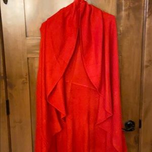 Red cape one size fits all